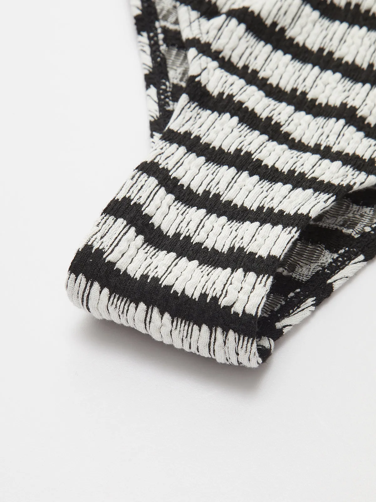 Striped Halter Removable Pads Bikini Sets sold by COMMENSE product image thumbnail 4