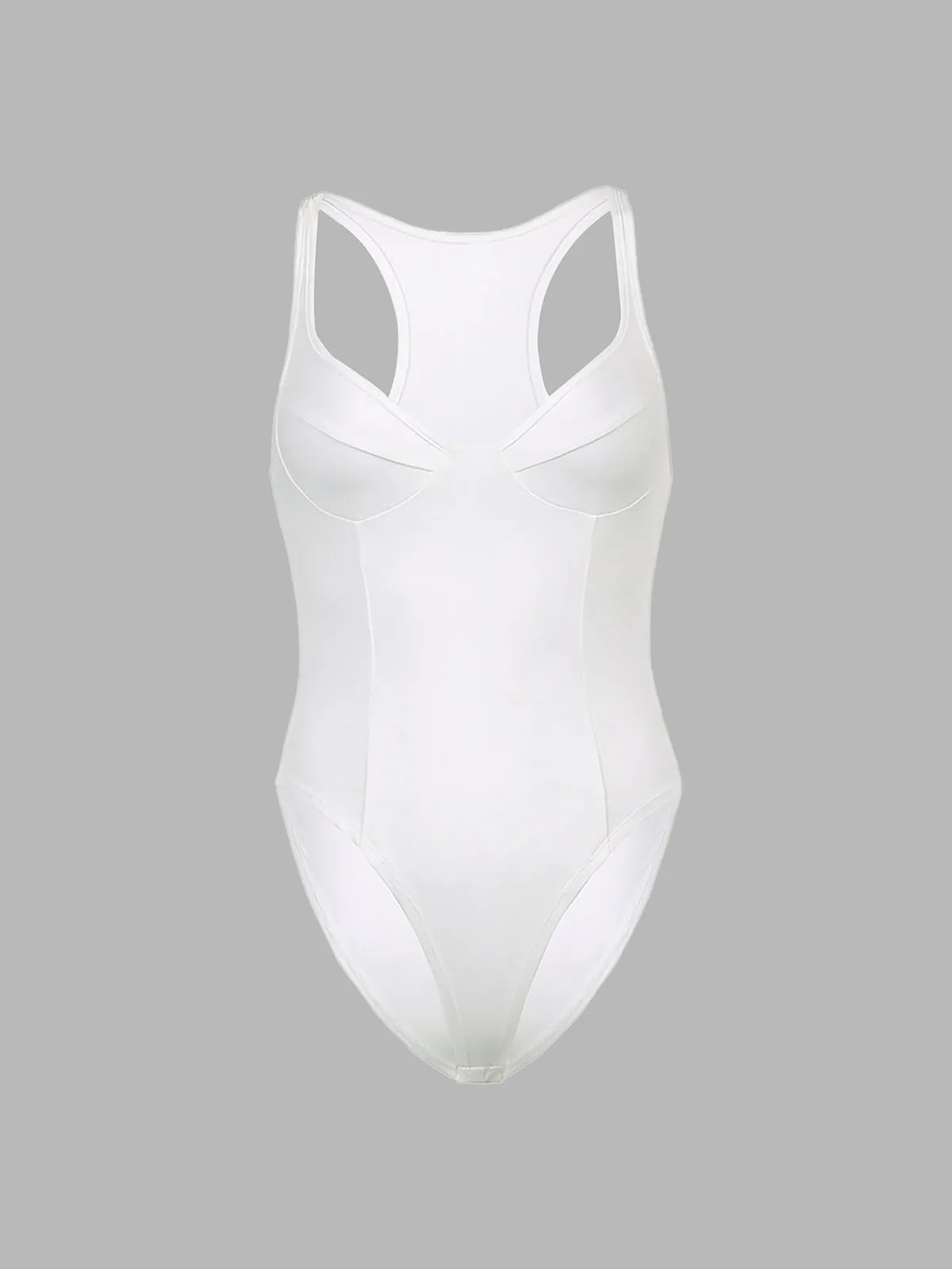 Solid Contour Piping Bodysuit sold by COMMENSE product image thumbnail 2