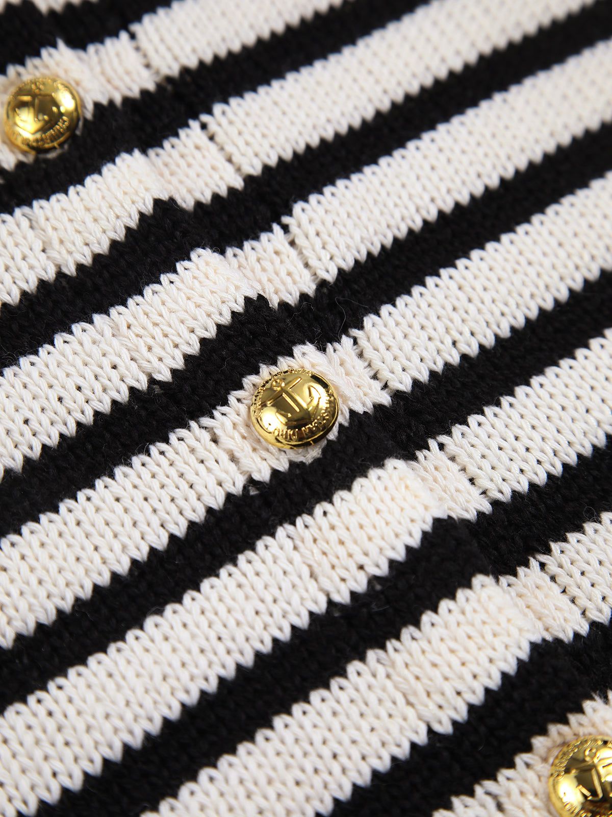 Old Money Stripe Aesthetics Cardigan sold by COMMENSE product image thumbnail 5