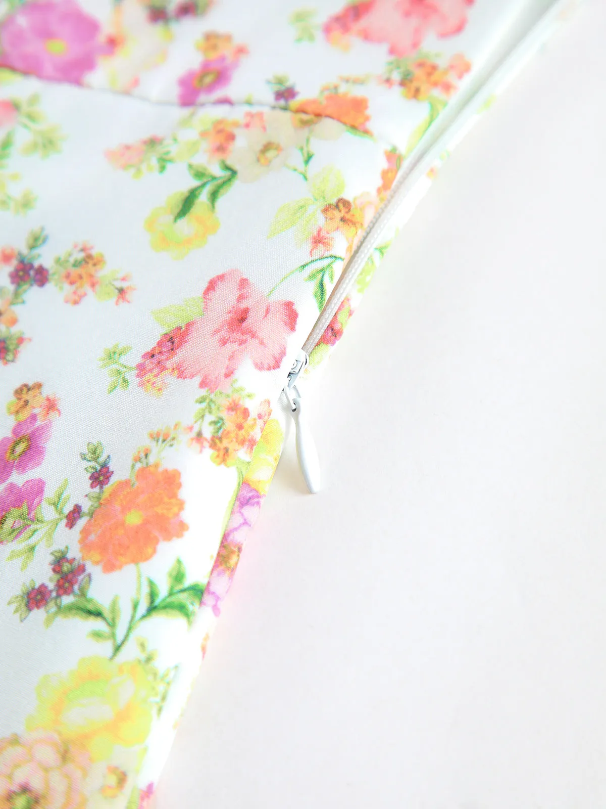 Back Straps Floral Print Cami Midi Dress sold by COMMENSE product image thumbnail 3