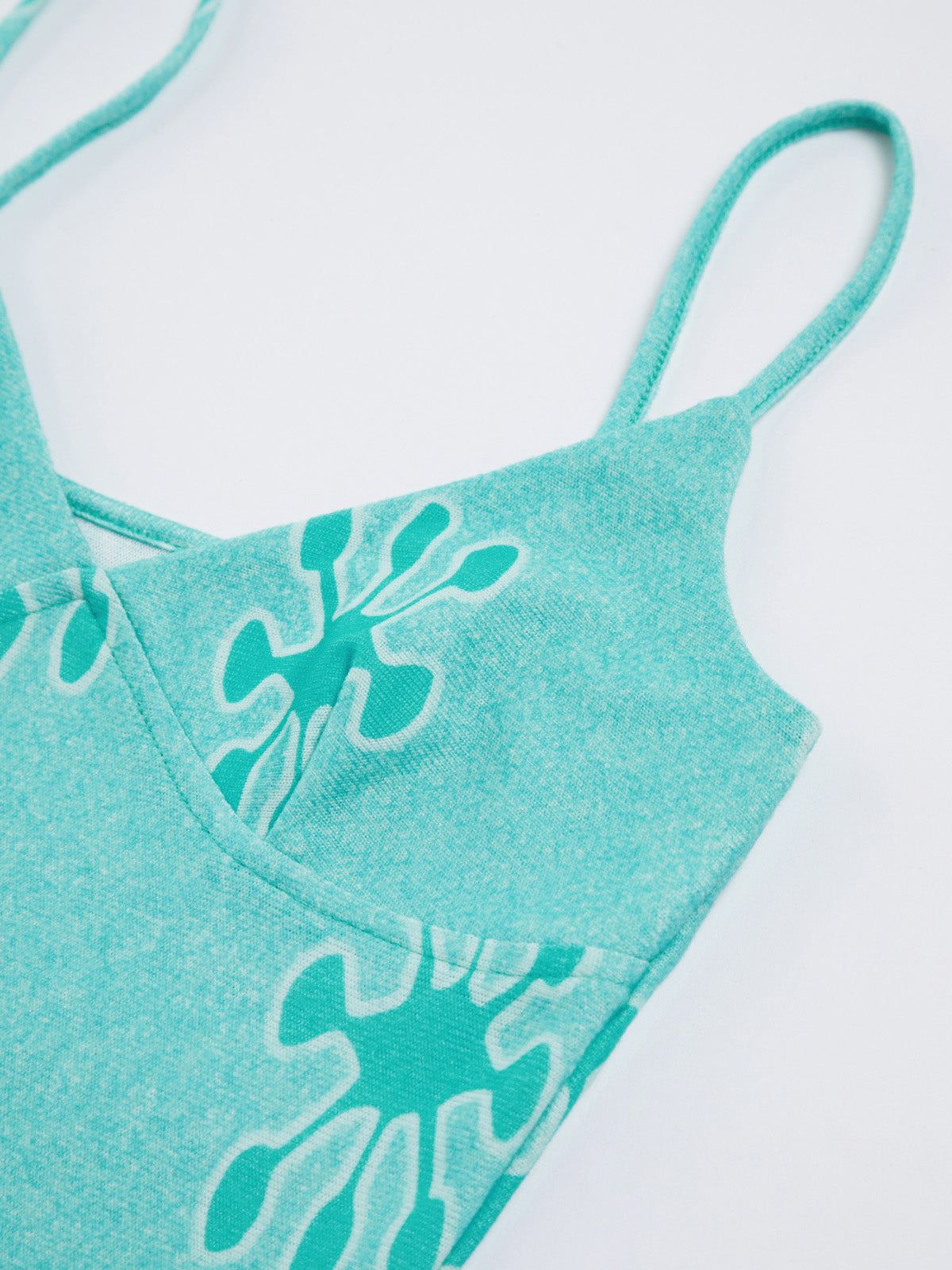 Bali Breeze Floral Strap Midi Dress sold by COMMENSE product image thumbnail 3