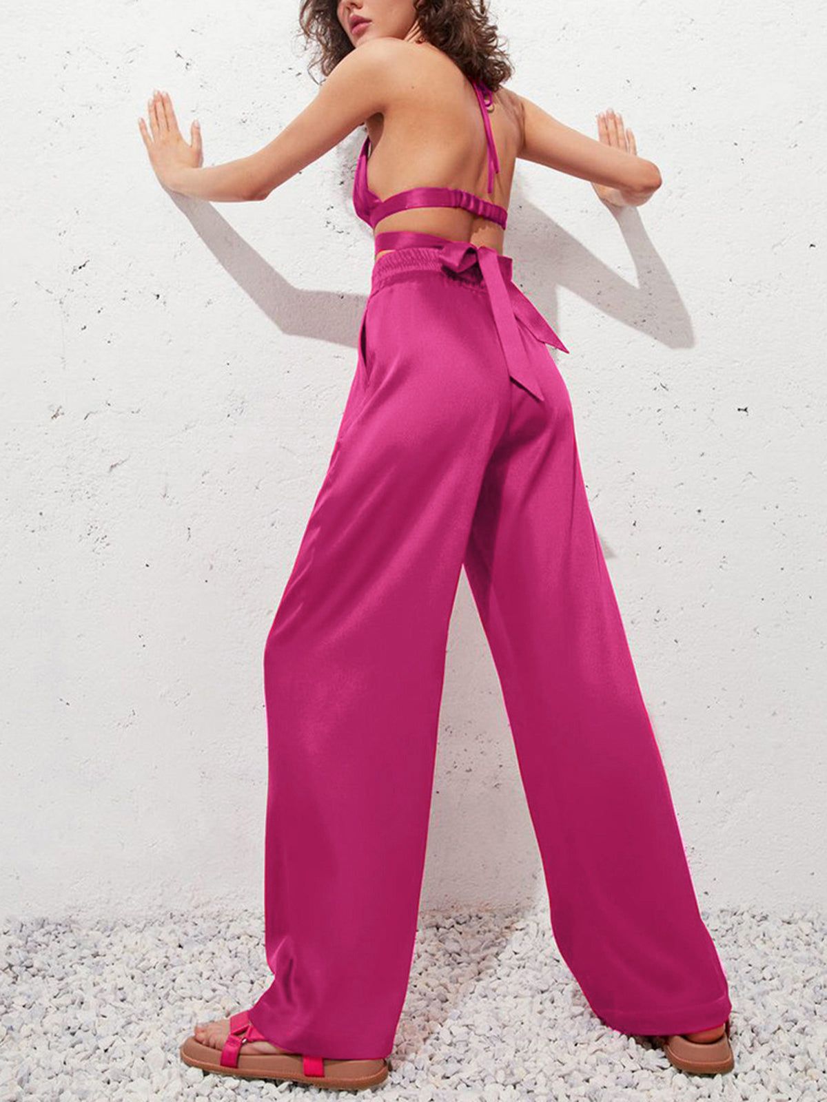 Effortless Oversized Wide Leg Pants sold by COMMENSE product image thumbnail 6
