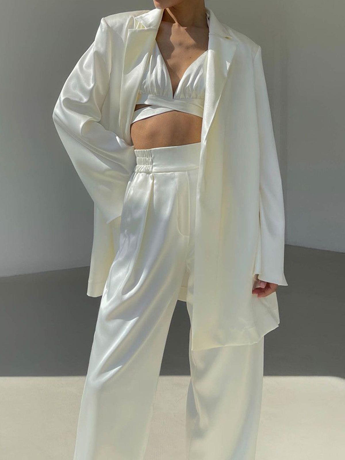 Effortless Oversized Wide Leg Pants sold by COMMENSE product image thumbnail 3