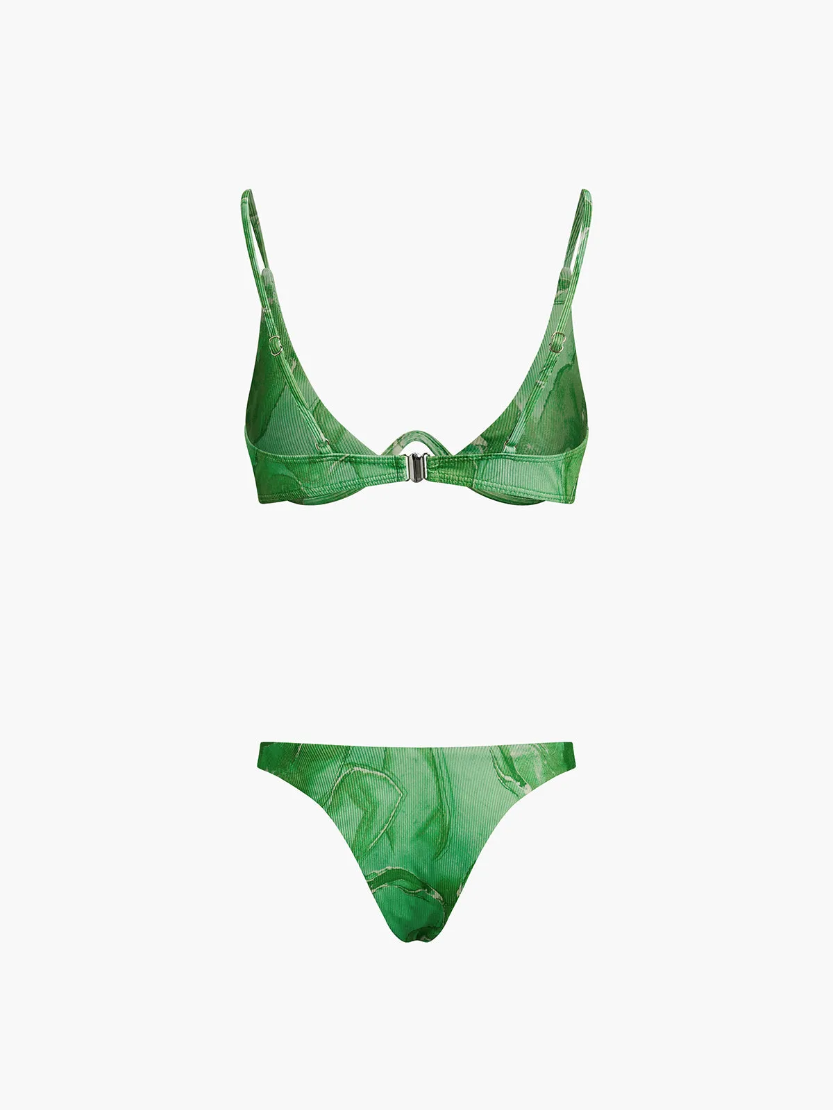 Spring Flames Mesh Three Piece Bikini Bathing Suit sold by COMMENSE product image thumbnail 3