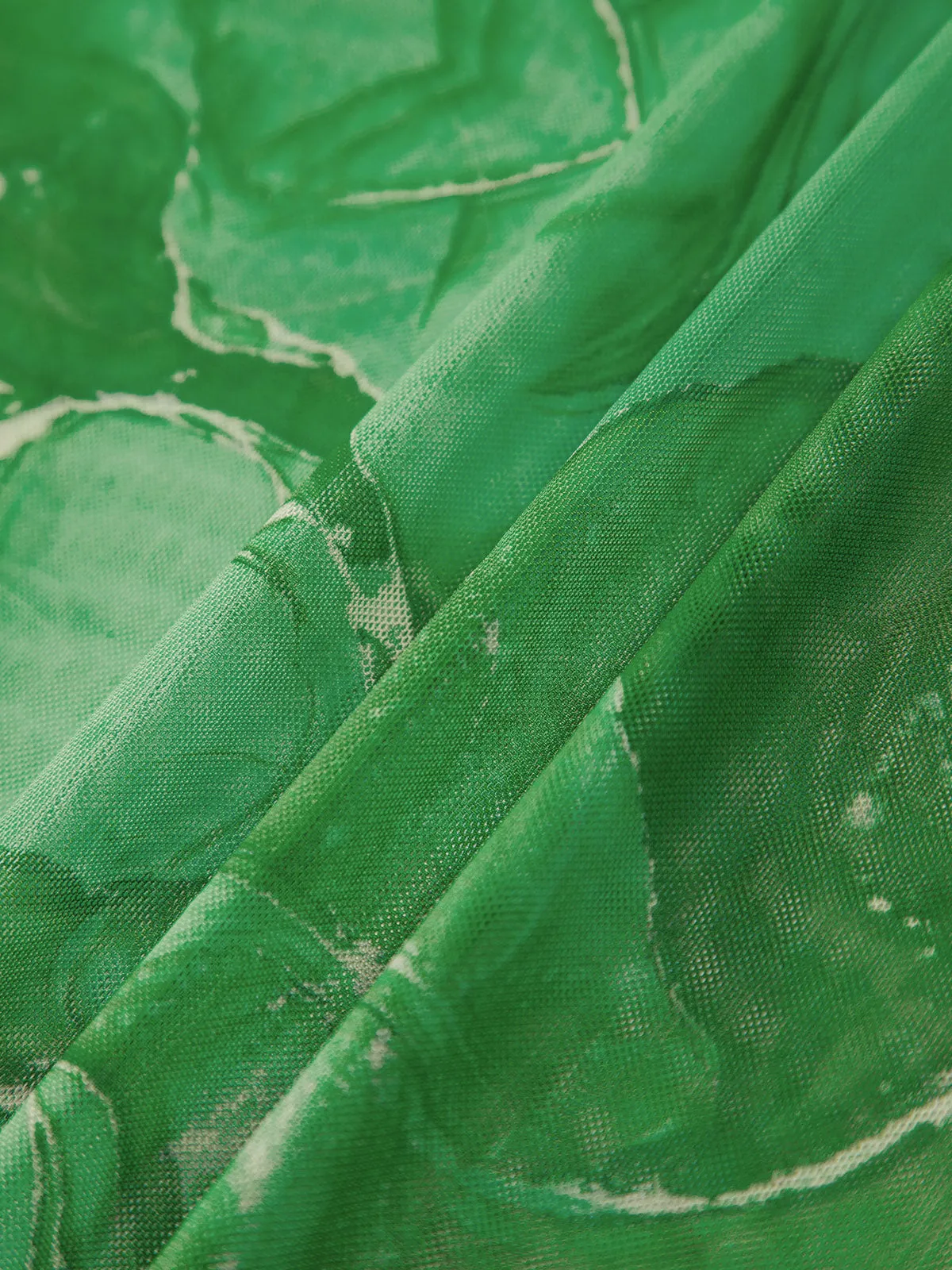 Spring Flames Mesh Three Piece Bikini Bathing Suit sold by COMMENSE product image thumbnail 4