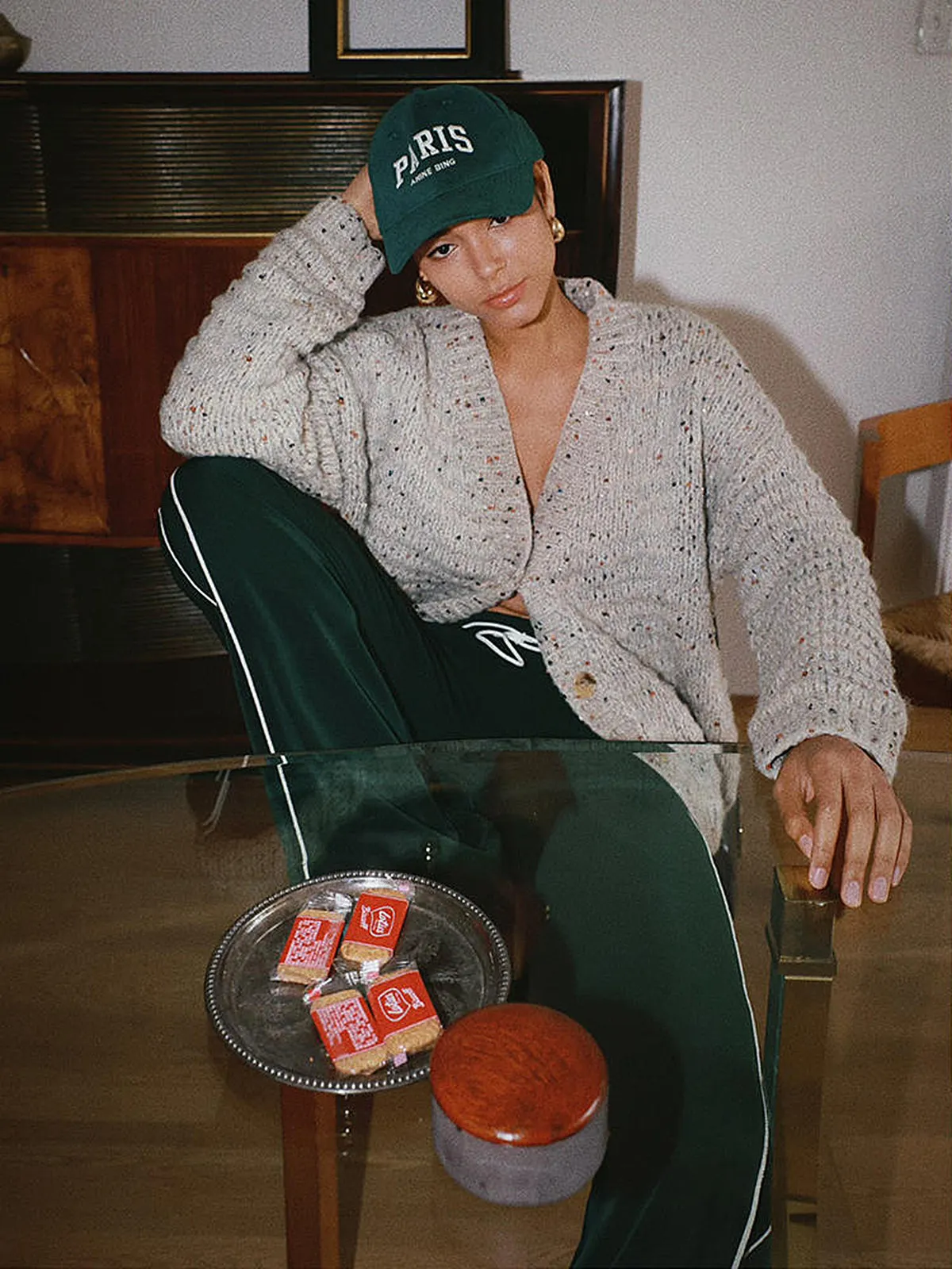 Contrast Piping Drawstring Pants sold by COMMENSE product image thumbnail 2