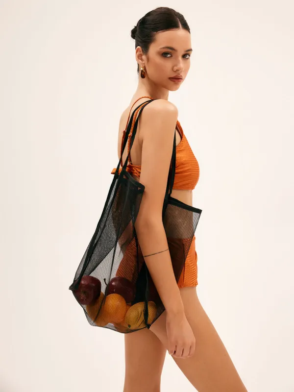 Mesh Market Tote Bag sold by COMMENSE
