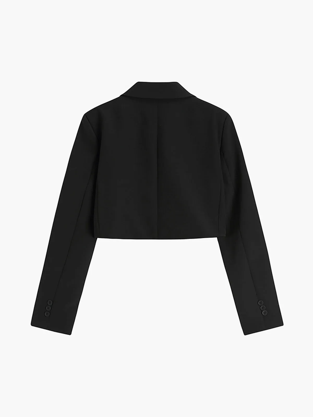 Mind My Business Crop Blazer sold by COMMENSE product image thumbnail 4