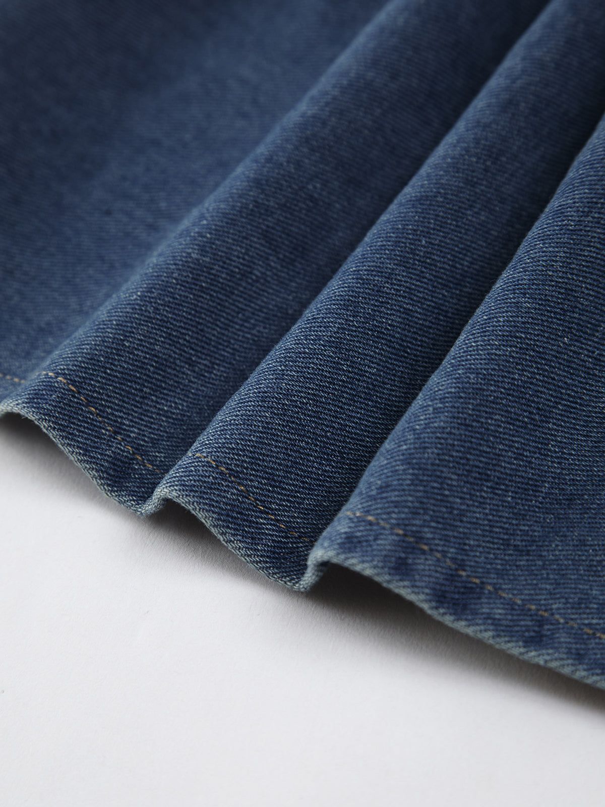 Rosette Denim Crop Tube Top sold by COMMENSE product image thumbnail 4
