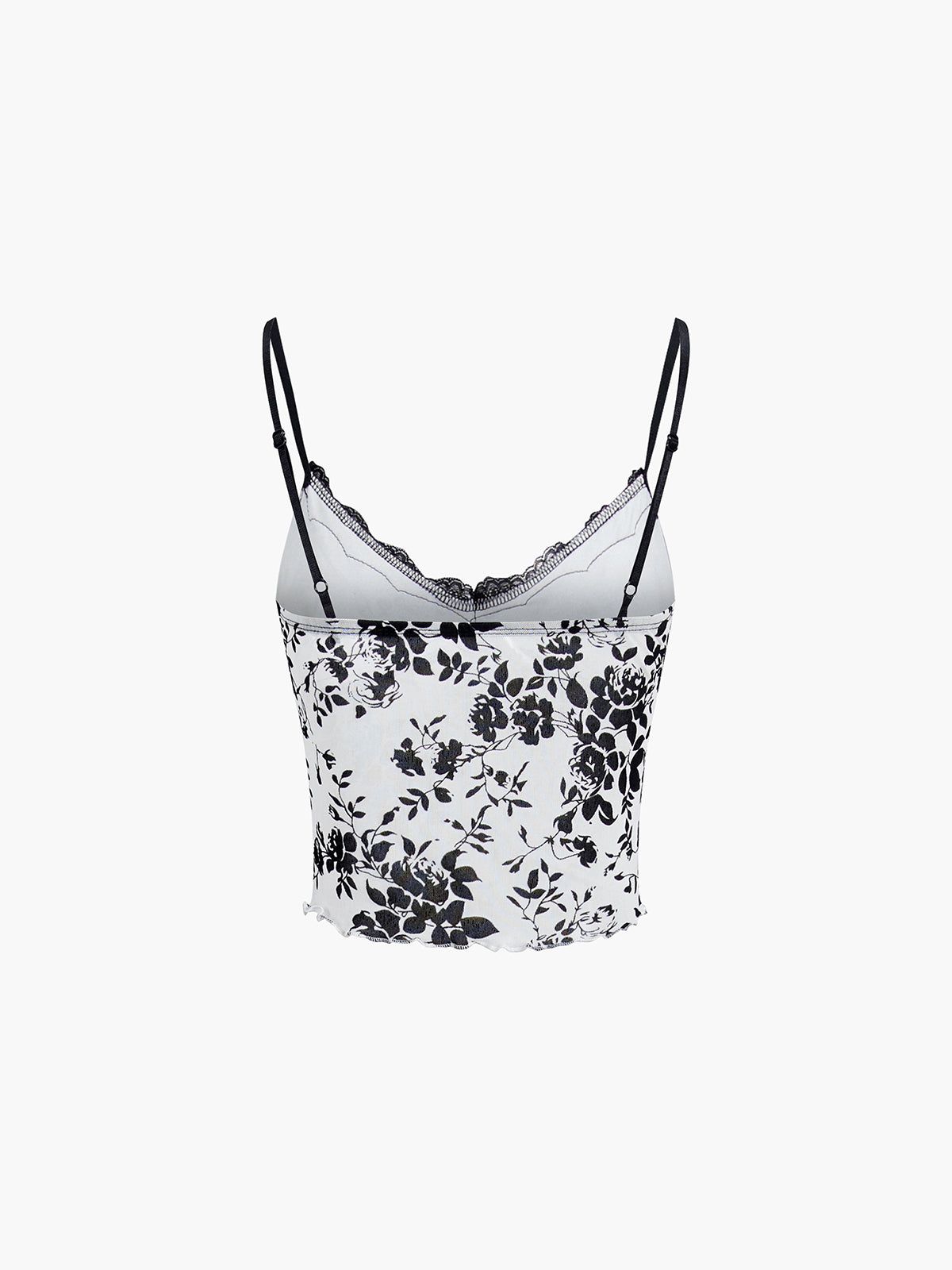 Floral Crop Cami Top sold by COMMENSE product image thumbnail 2