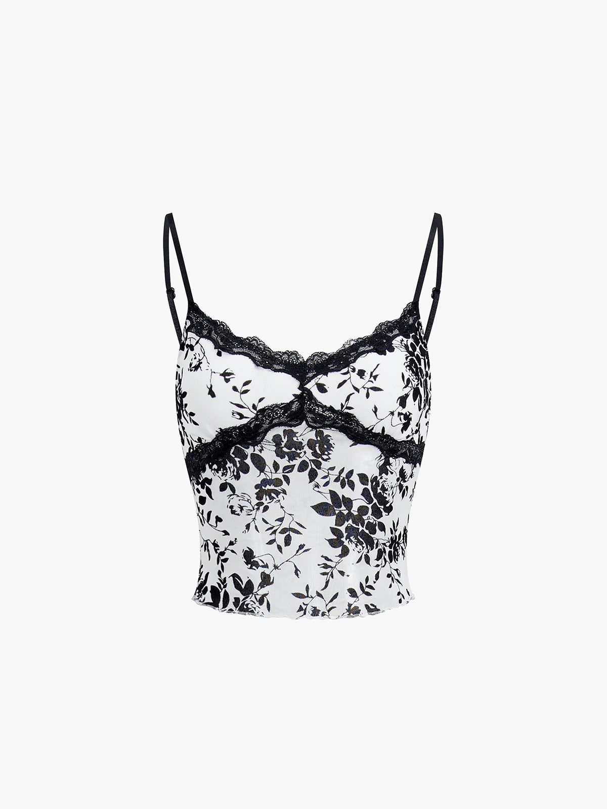 Floral Crop Cami Top sold by COMMENSE