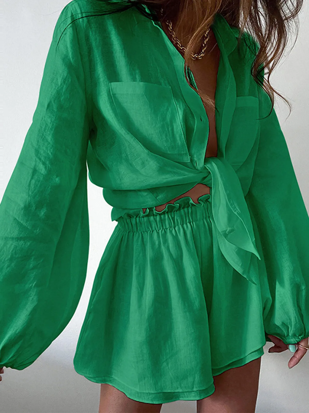 Aegean Two Piece Double Lined Shorts Set sold by COMMENSE product image thumbnail 4