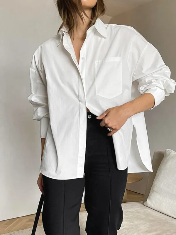 Minimalist Button Down Shirt sold by COMMENSE