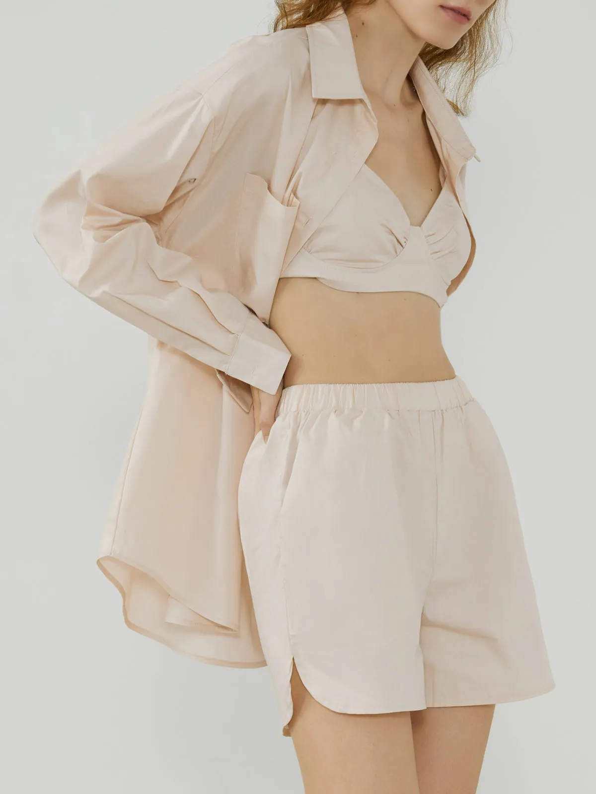 Utility Three Piece Shorts Set sold by COMMENSE product image thumbnail 4