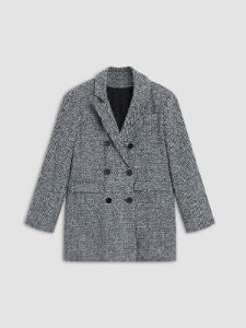 Structured Herringbone Blazer sold by COMMENSE