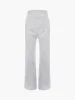 Purl Sequined Straight Leg Pants sold by COMMENSE