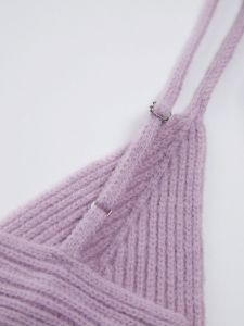 Adjustable Strap Tie Back Crop Cami Top sold by COMMENSE