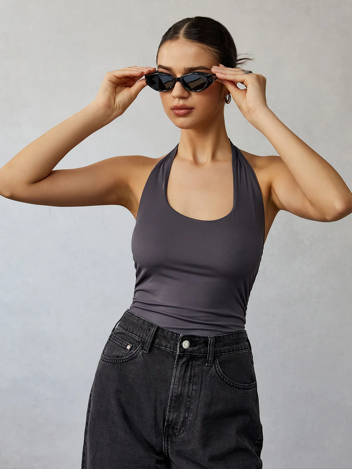 Backless Low Cut Tank Top sold by COMMENSE product image thumbnail 4