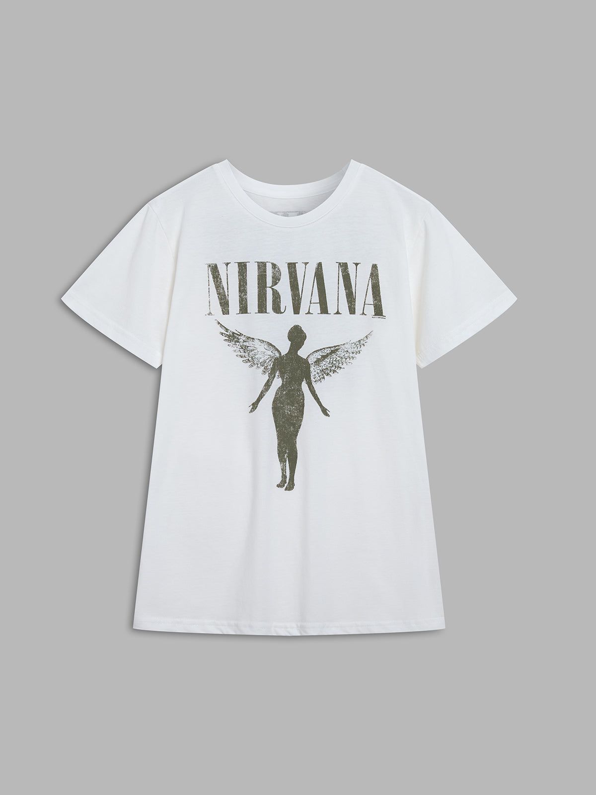 Nirvana Print T-shirt sold by COMMENSE