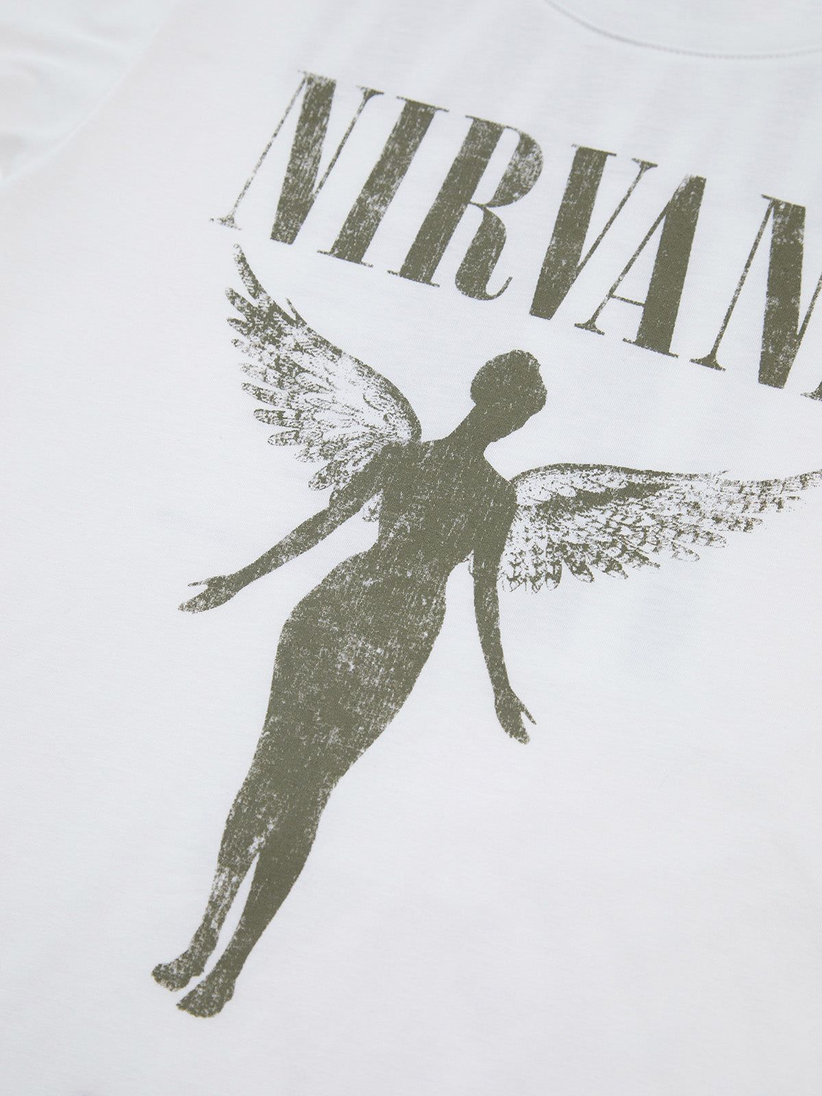 Nirvana Print T-shirt sold by COMMENSE product image thumbnail 3