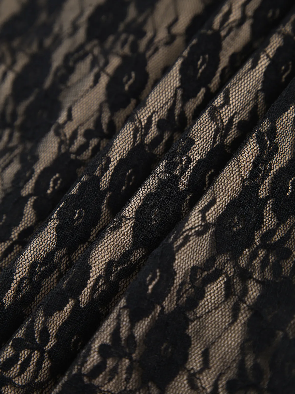 Lace Midi Cami Dress sold by COMMENSE product image thumbnail 4