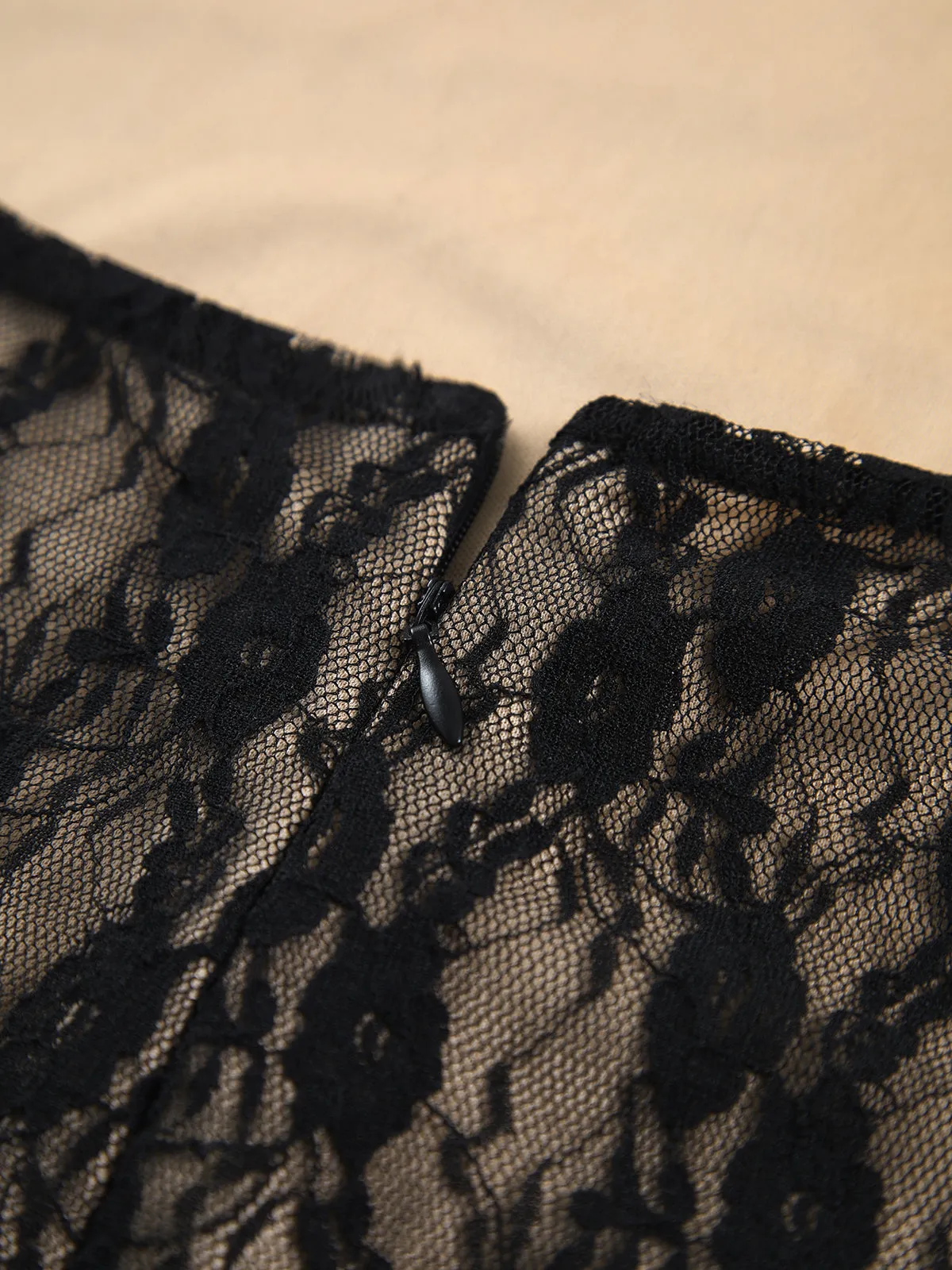 Lace Midi Cami Dress sold by COMMENSE product image thumbnail 3