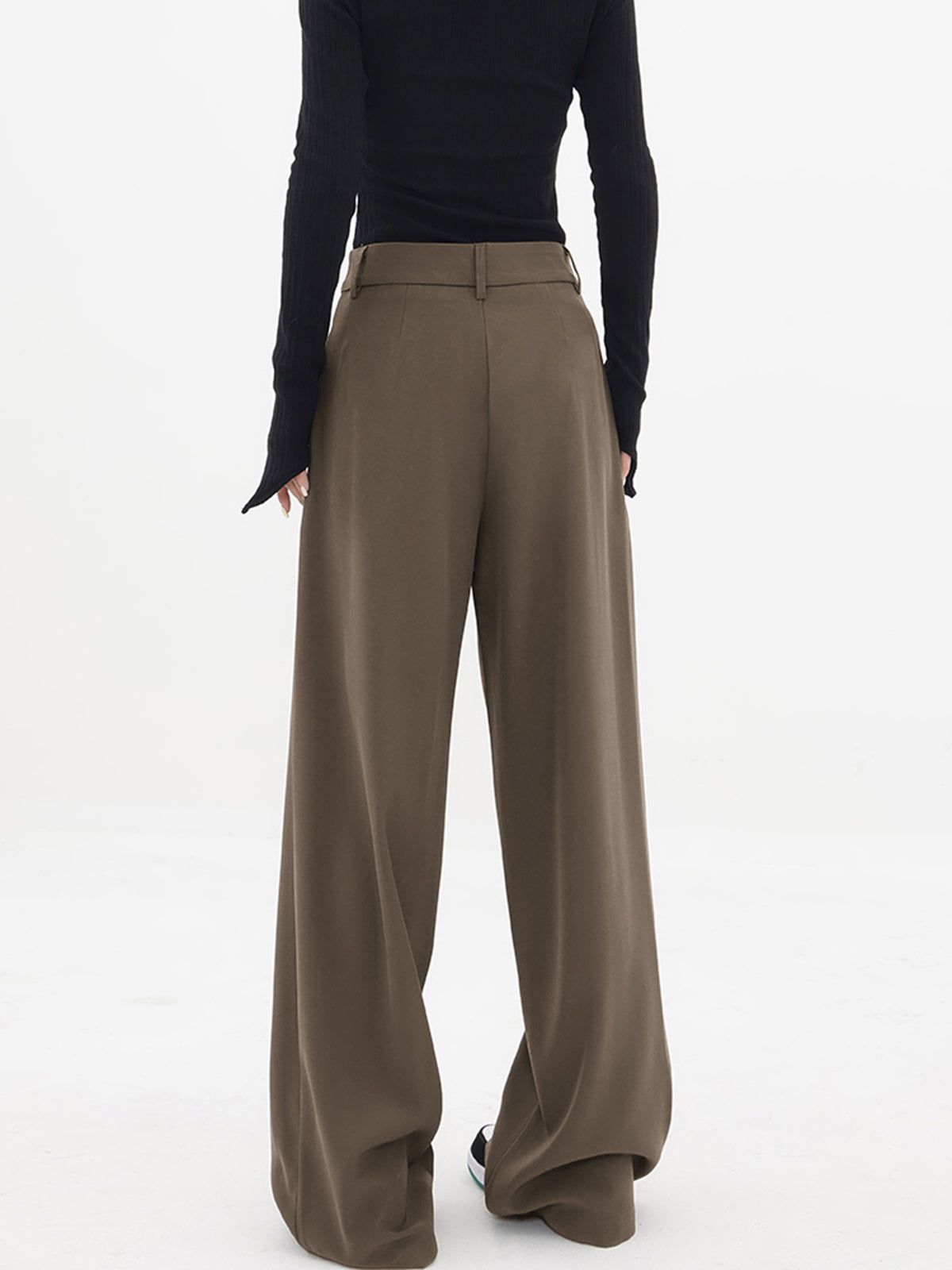Leisure Flowy Baggy Wide Leg Pants sold by COMMENSE product image thumbnail 4
