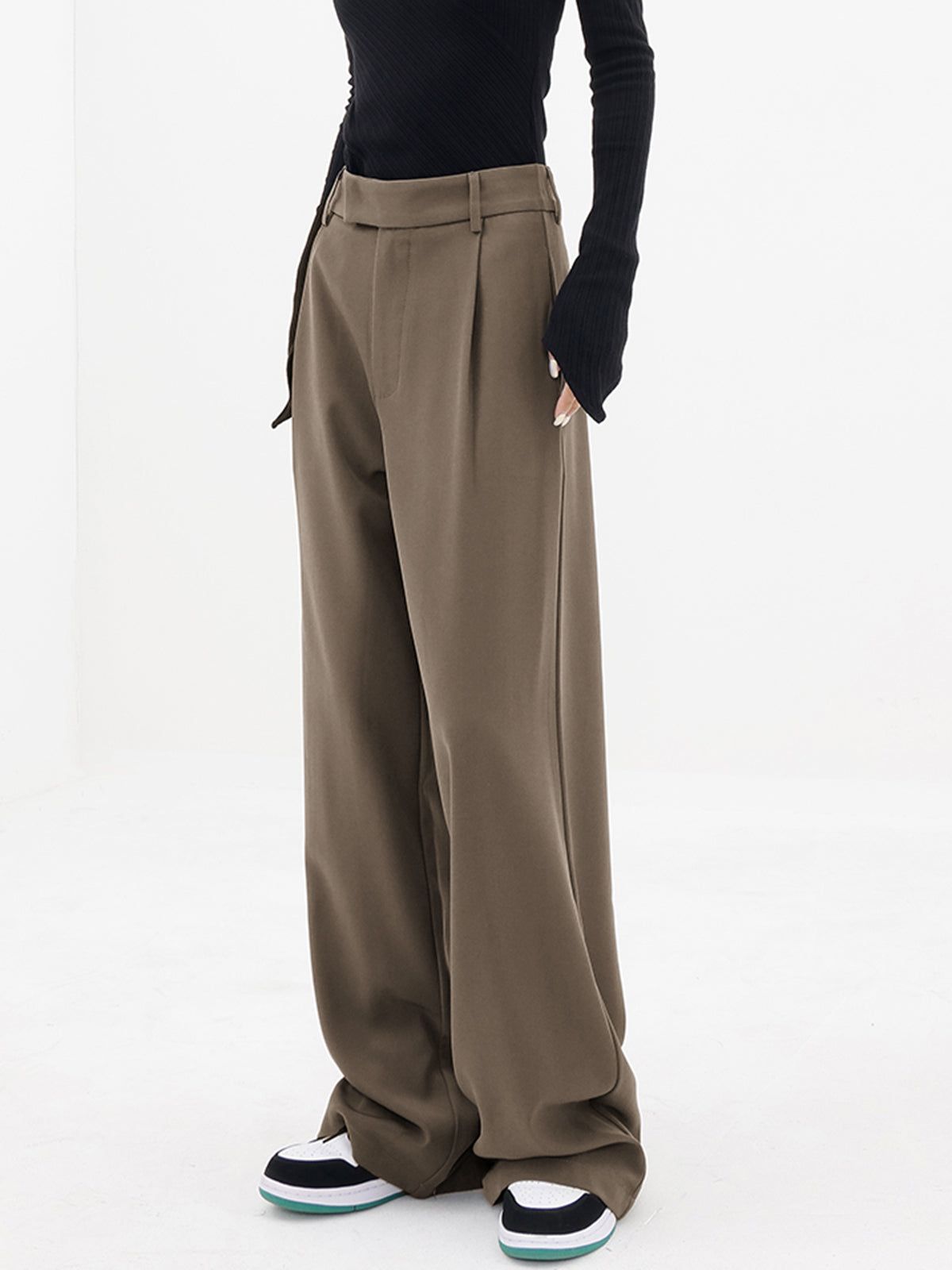 Leisure Flowy Baggy Wide Leg Pants sold by COMMENSE product image thumbnail 2