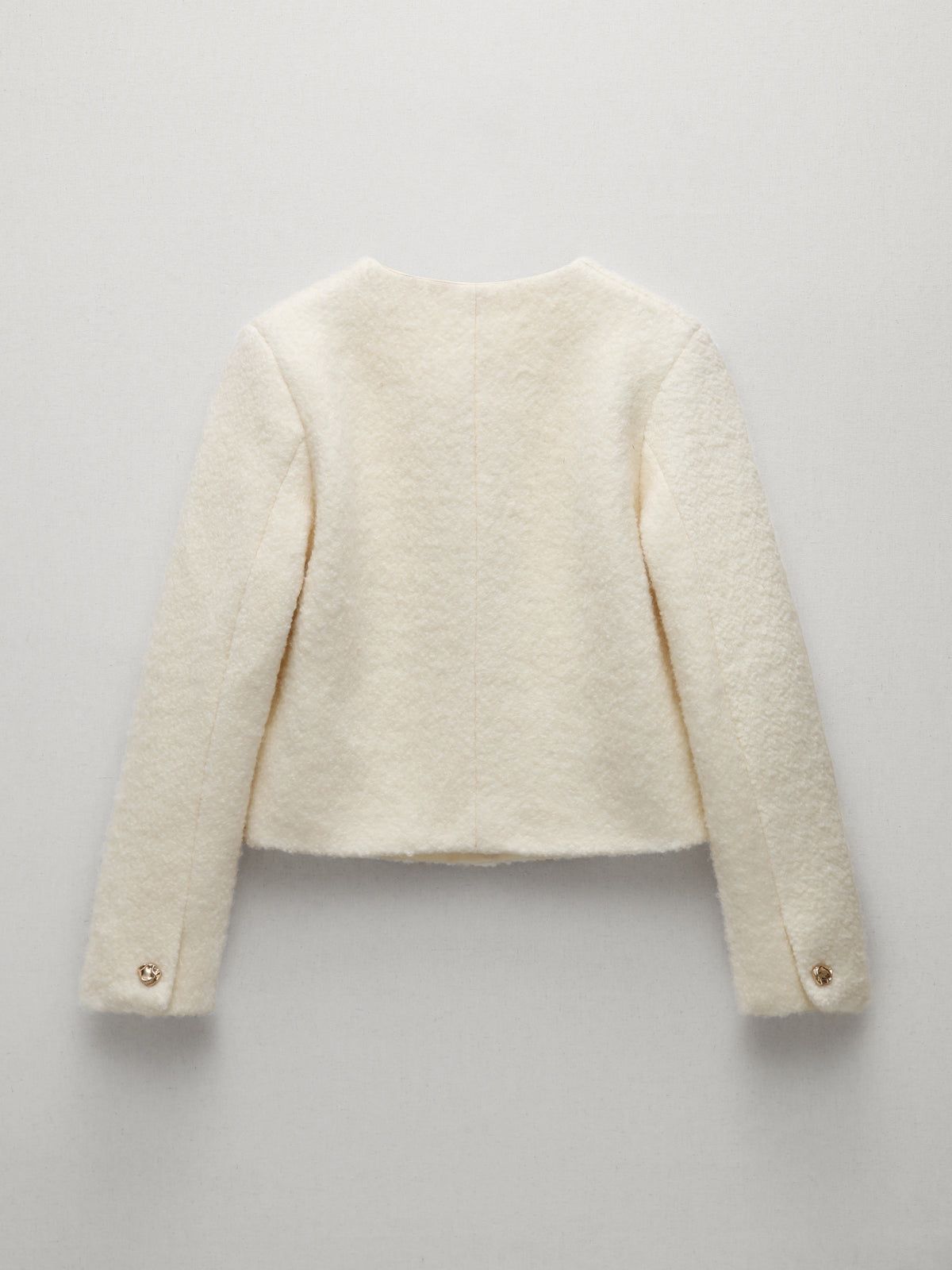 Tweed Button Detail Jacket sold by COMMENSE product image thumbnail 2