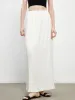 Solid Pleated Shift Skirt sold by COMMENSE