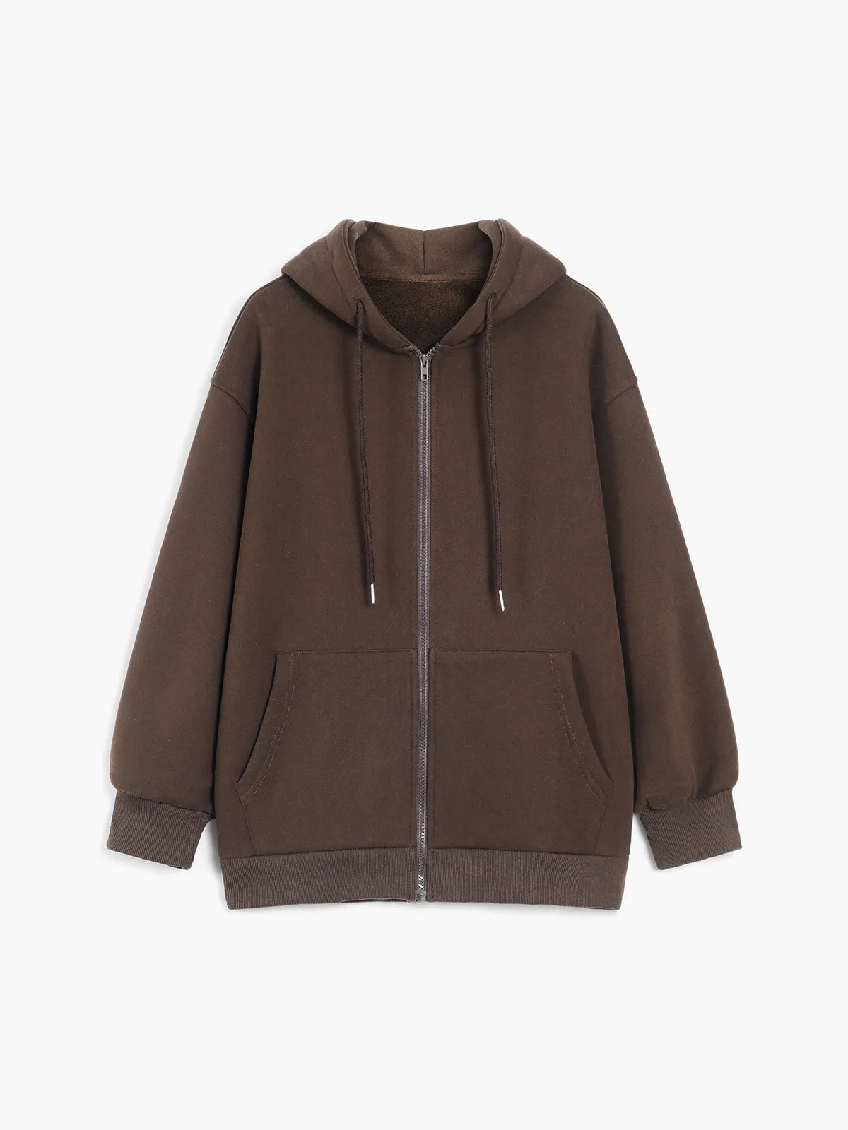 Brownie Zip Up Hoodie sold by COMMENSE