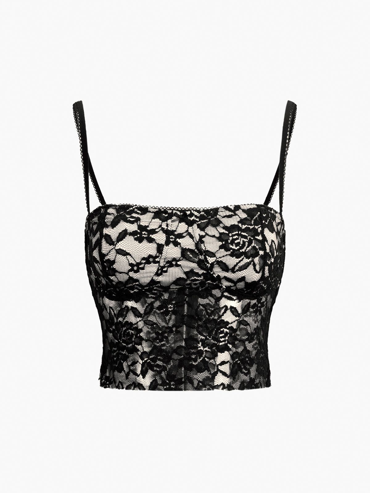 Floral Lace Two Piece Skirt Set sold by COMMENSE product image thumbnail 2