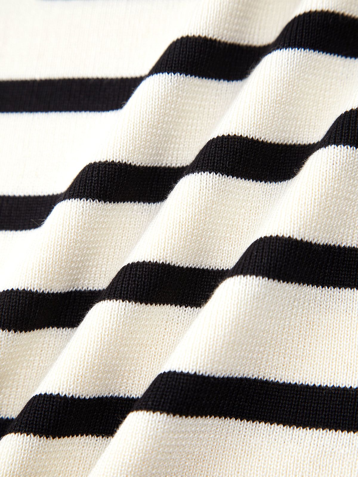Wear Your Stripes Cropped Knit Top sold by COMMENSE product image thumbnail 3