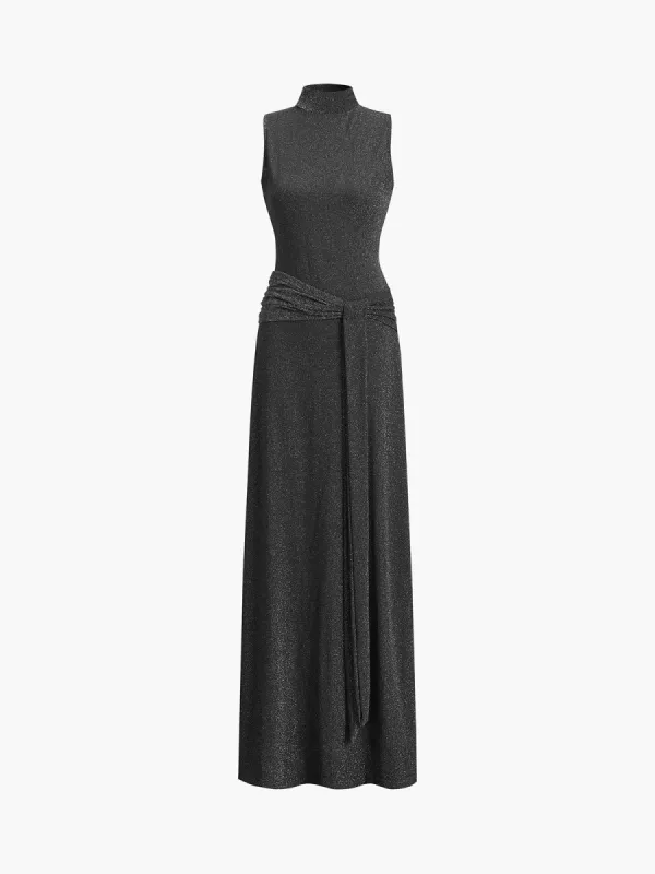 Live Freely Glitter Long Dress sold by COMMENSE