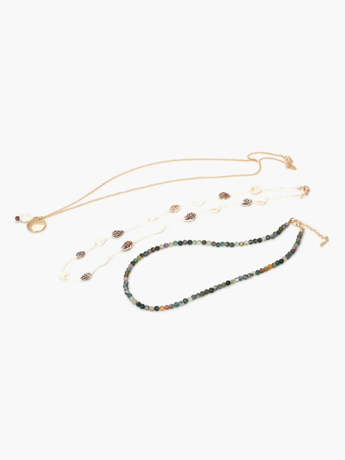 Multi-Layer Shell Necklace sold by COMMENSE product image thumbnail 3