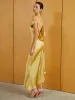 Satin Backless Sleeveless Long Dress sold by COMMENSE