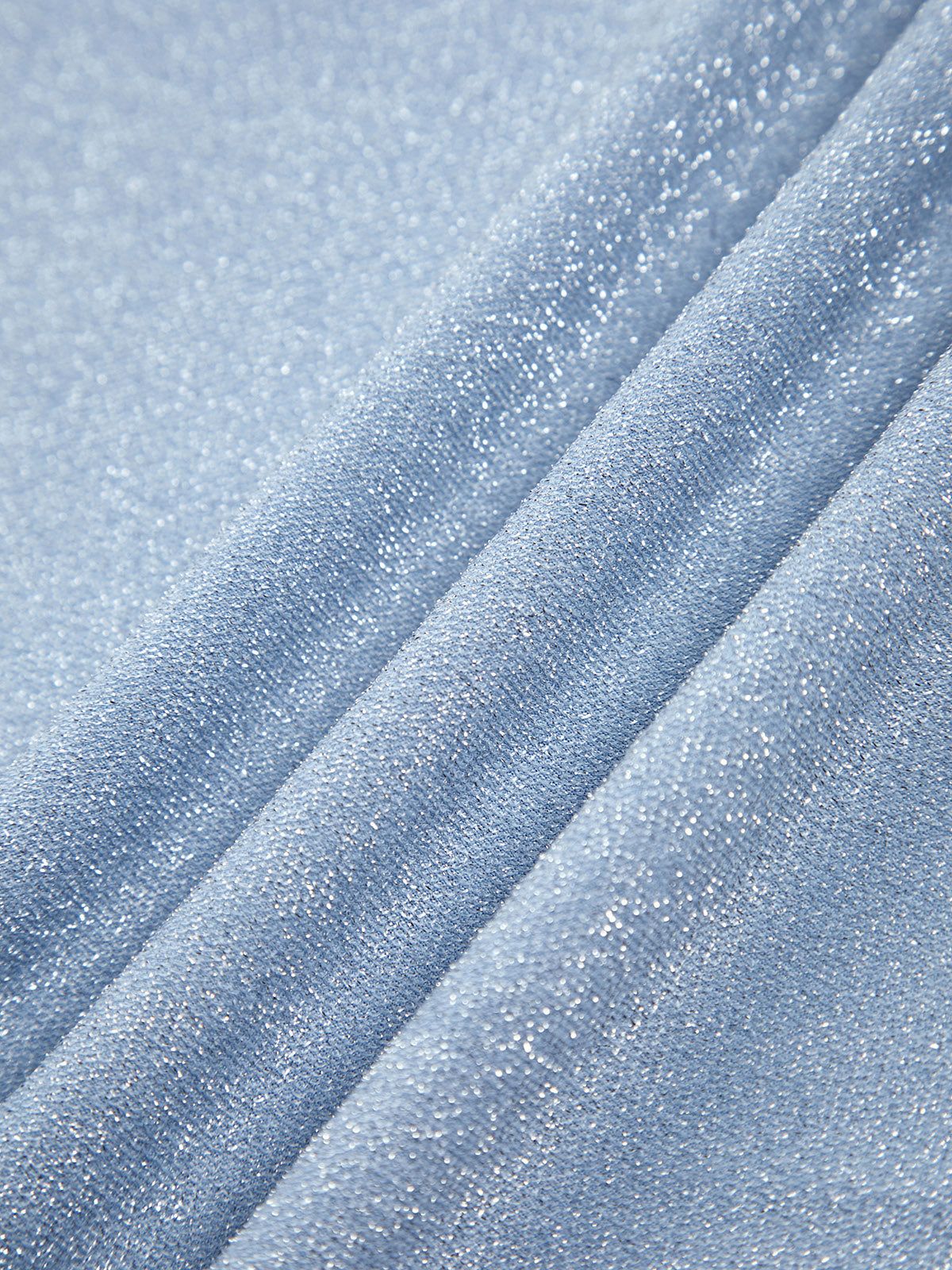 Halter Glitter Crop Top sold by COMMENSE product image thumbnail 5