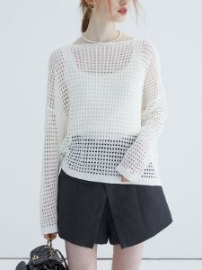 Cover Up Crochet Top sold by COMMENSE