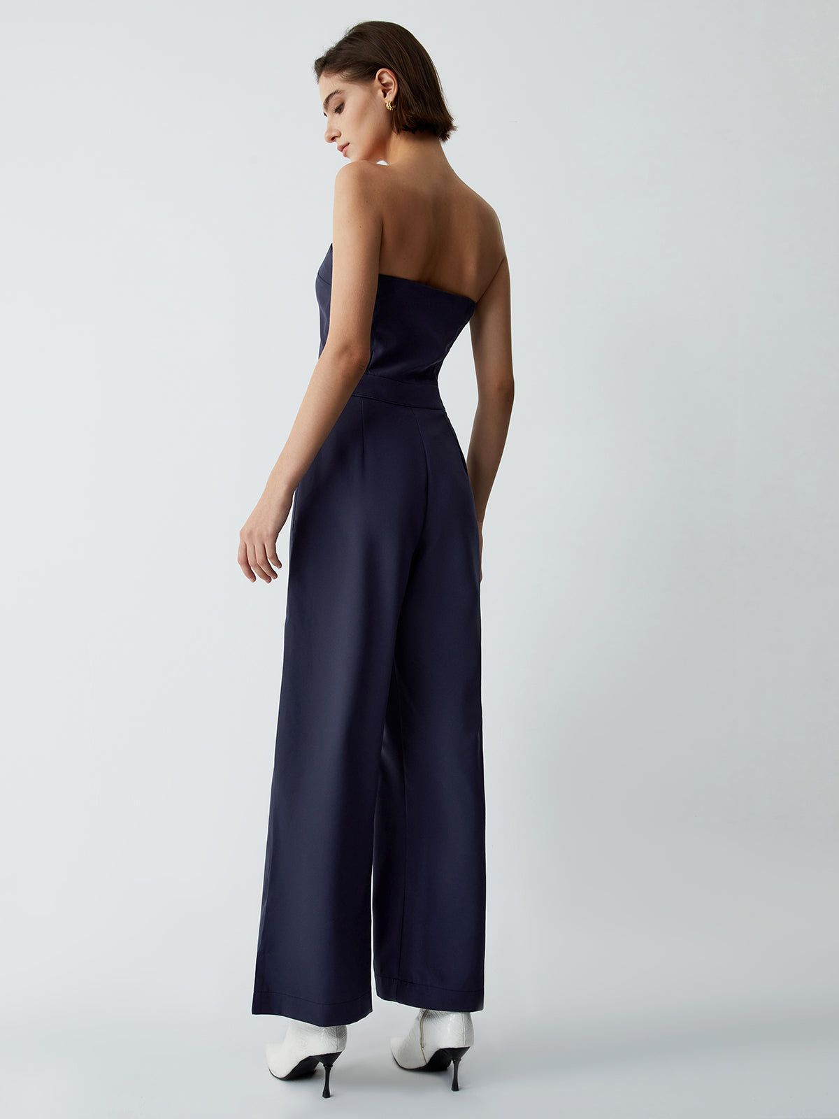 Essential Asymmetric Layered Tube Jumpsuit sold by COMMENSE product image thumbnail 3