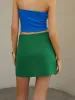 Split Mini Skirt sold by COMMENSE