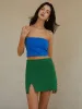 Split Mini Skirt sold by COMMENSE