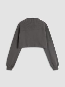 Basic Zip Sweatshirt sold by COMMENSE