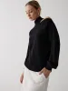 Off-Shoulder Turtleneck Long Sleeve Sweater sold by COMMENSE