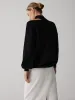 Off-Shoulder Turtleneck Long Sleeve Sweater sold by COMMENSE
