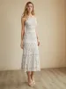 Glamorous Lace Halter Long Dress sold by COMMENSE