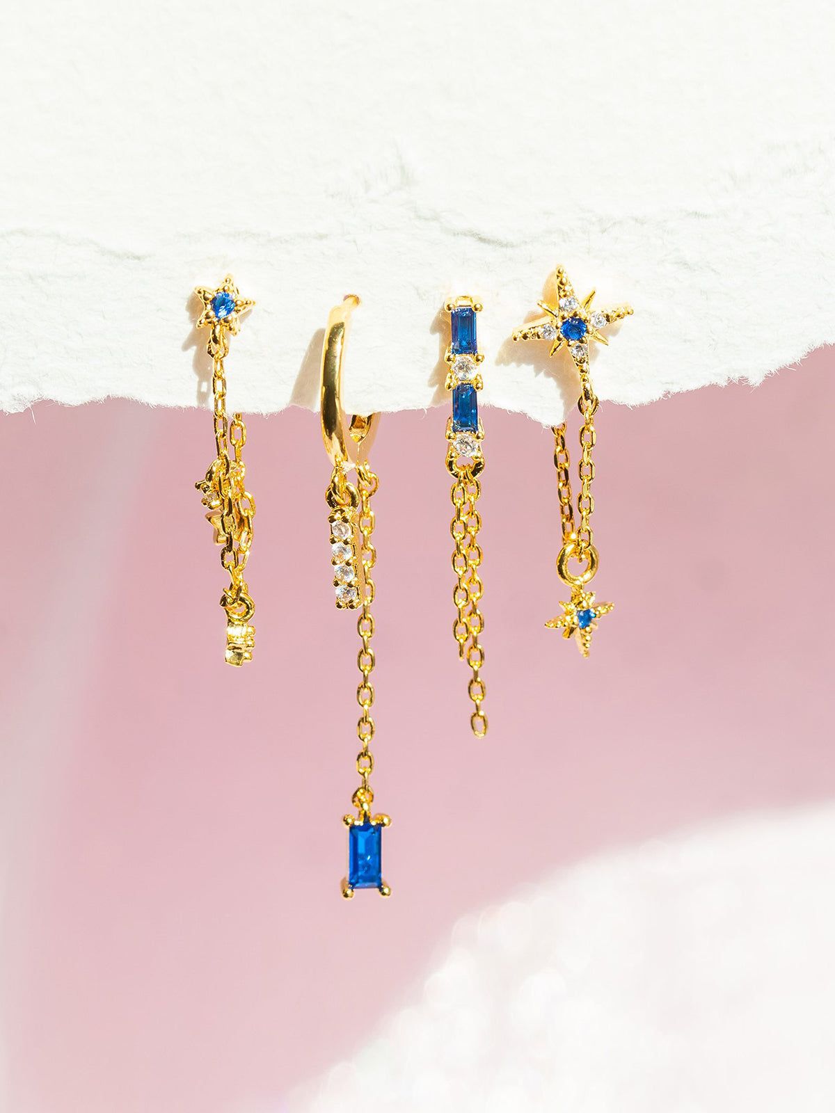 Sea Stars Earrings-4 Pieces sold by COMMENSE product image thumbnail 3