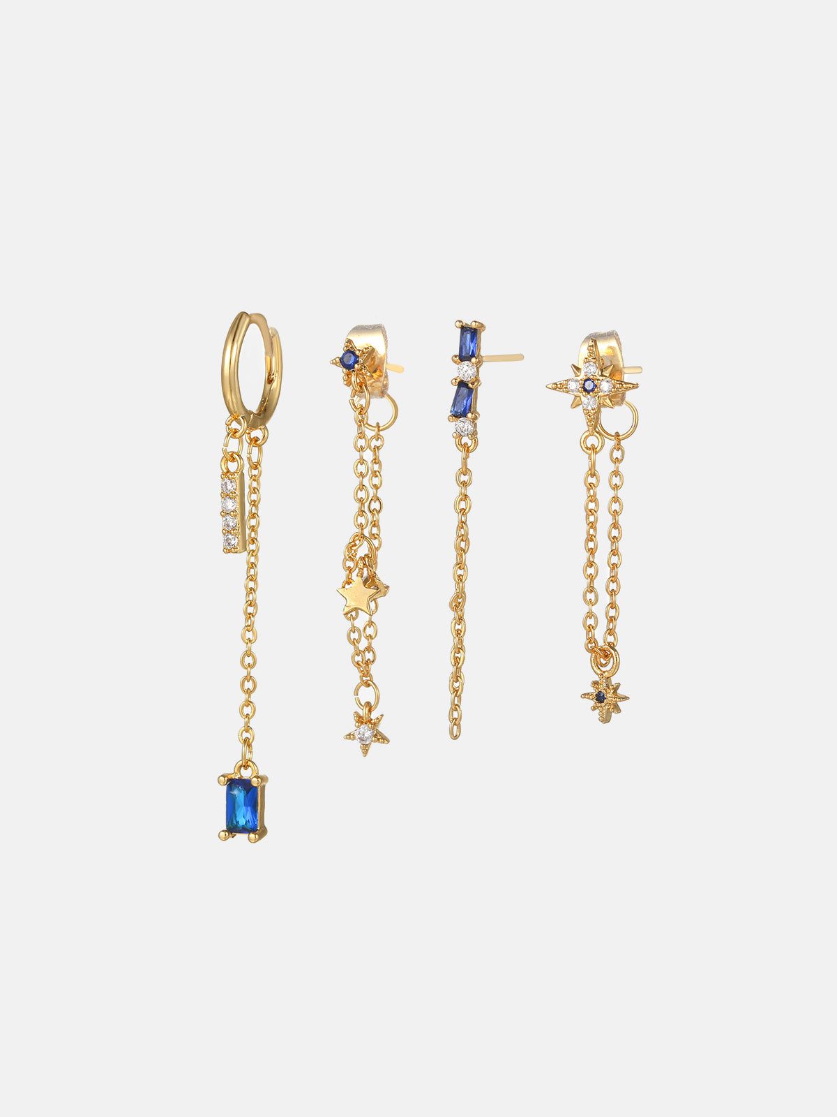 Sea Stars Earrings-4 Pieces sold by COMMENSE product image thumbnail 4