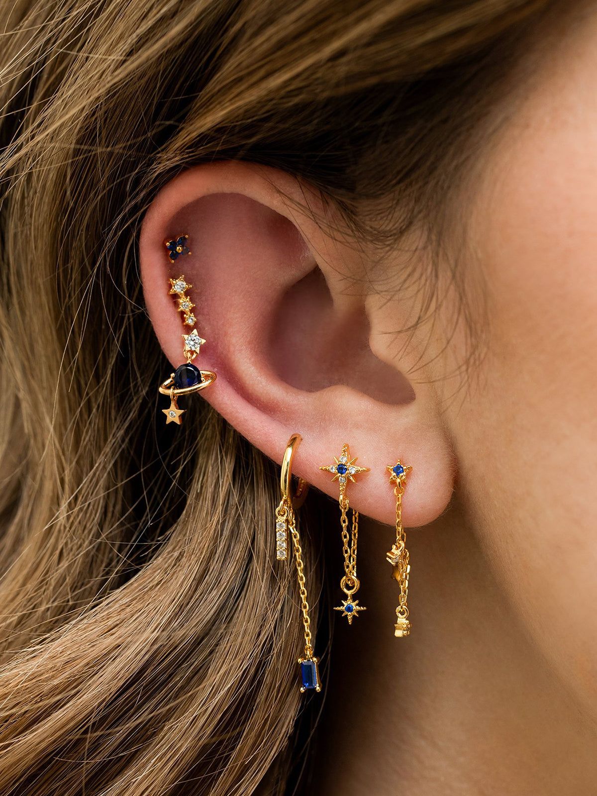 Sea Stars Earrings-4 Pieces sold by COMMENSE