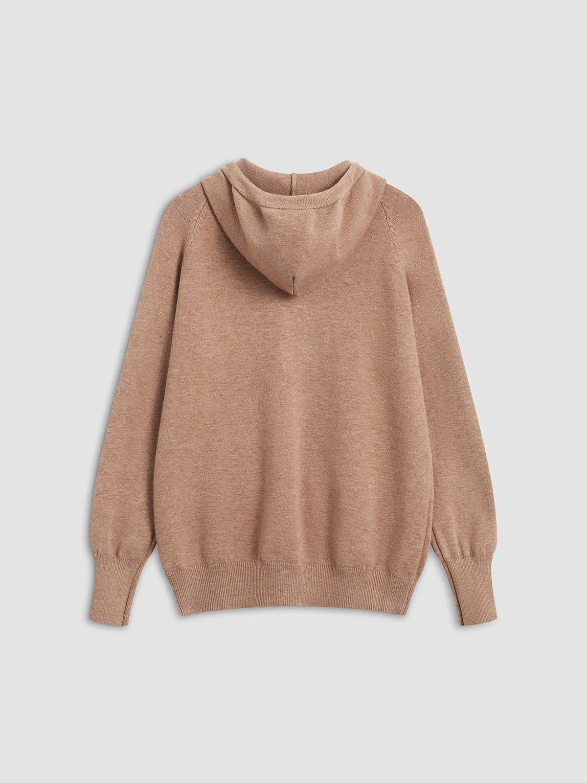 Solid Hooded Sweater sold by COMMENSE product image thumbnail 2