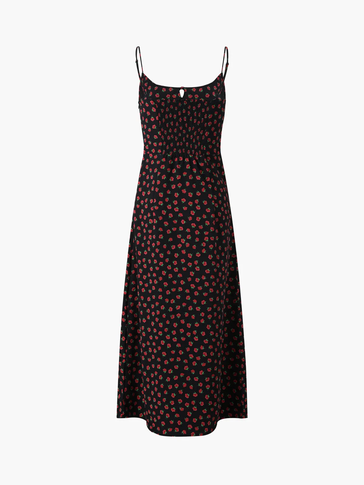 Multi Floral Print Midi Dress sold by COMMENSE product image thumbnail 3